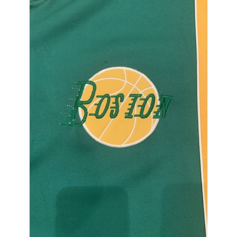 Sports 4 Men Boston Celtics Warmup Snap Up Size 3XL - Picture 3 of 4